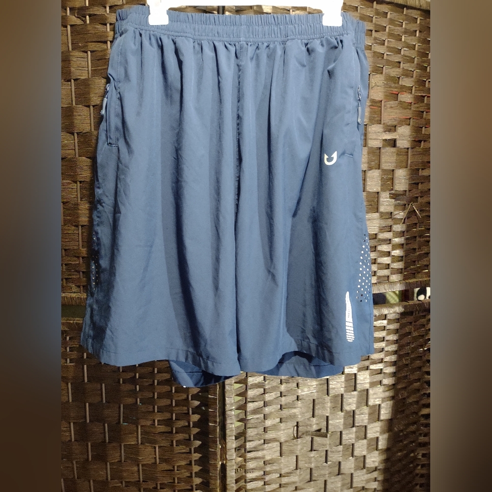 Northyard Light Blue Athletic Shorts Mens 3XL